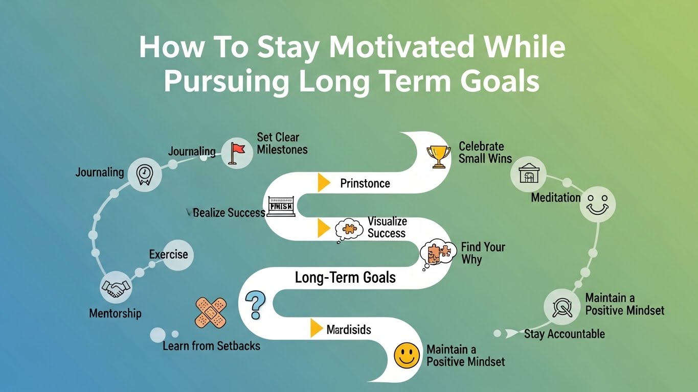 How To Stay Motivated While Pursuing Long Term Goals