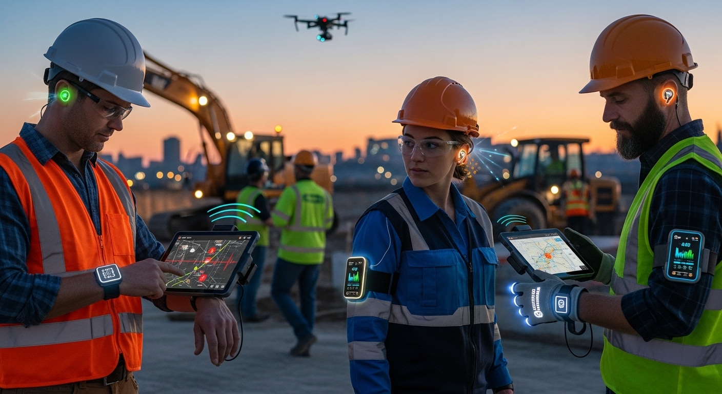 Growing Adoption of Smart Wearables for Workplace Safety