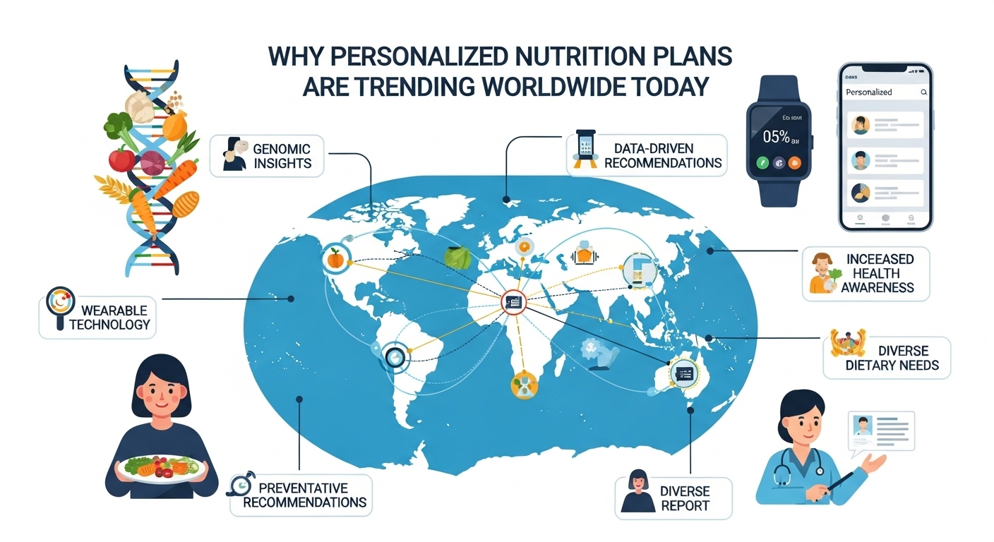 Why Personalized Nutrition Plans Are Trending Worldwide Today