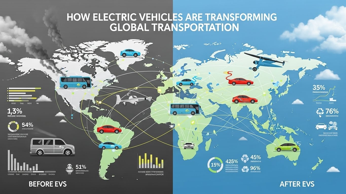 How Electric Vehicles Are Transforming Global Transportation