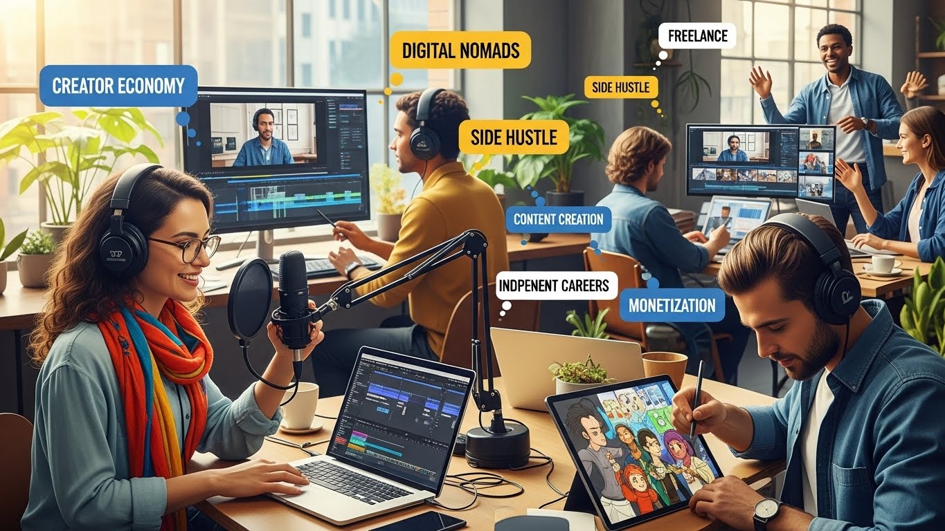 Rise of Creator Economy and Independent Digital Careers