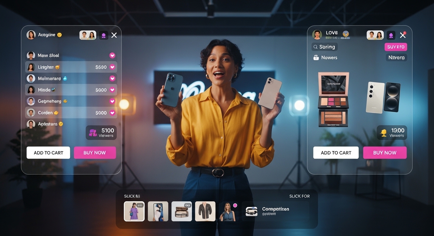 Growing Influence of Live Shopping in Ecommerce Platforms