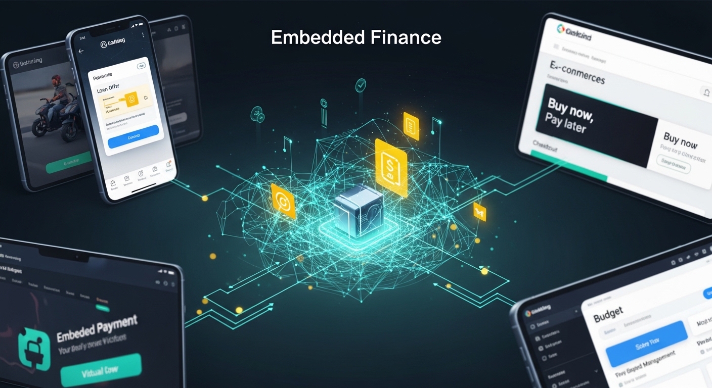 Growing Adoption of Embedded Finance in Digital Platforms