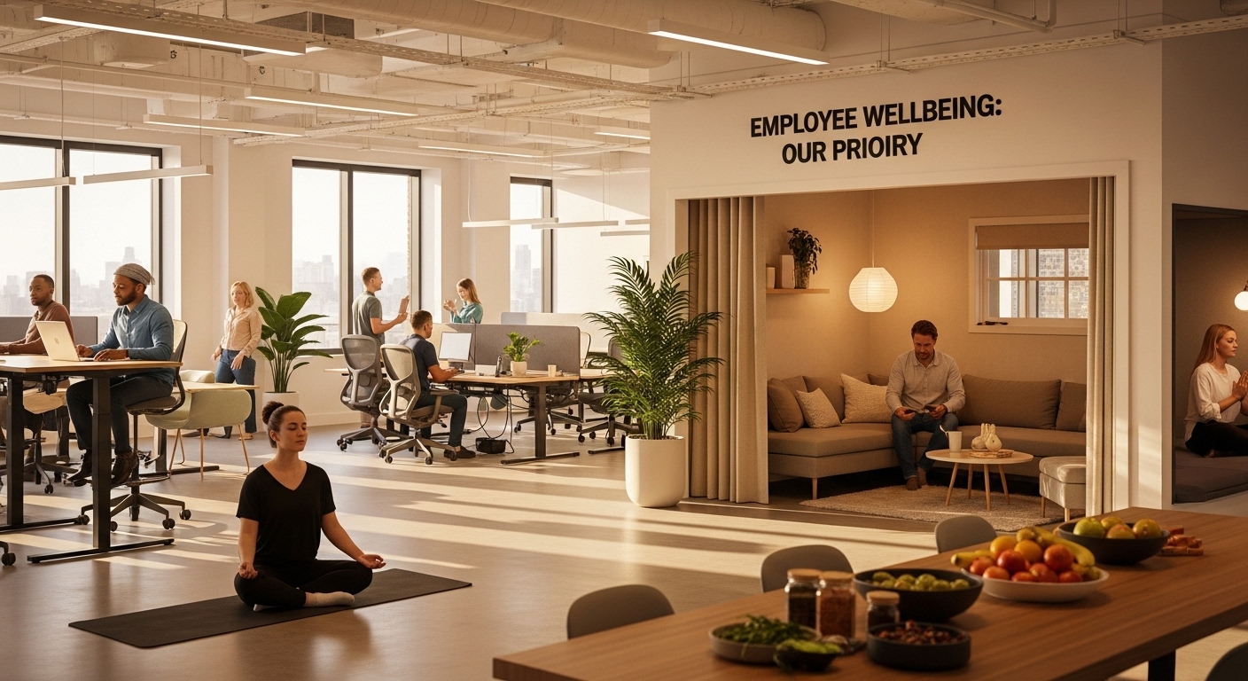 Growing Focus on Employee Wellbeing in Modern Workplaces