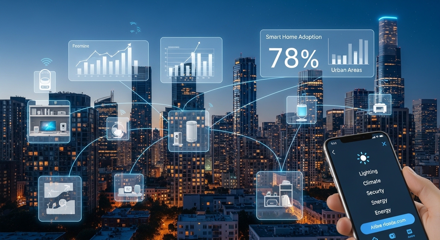 Growing Demand for Smart Homes in Urban Real Estate