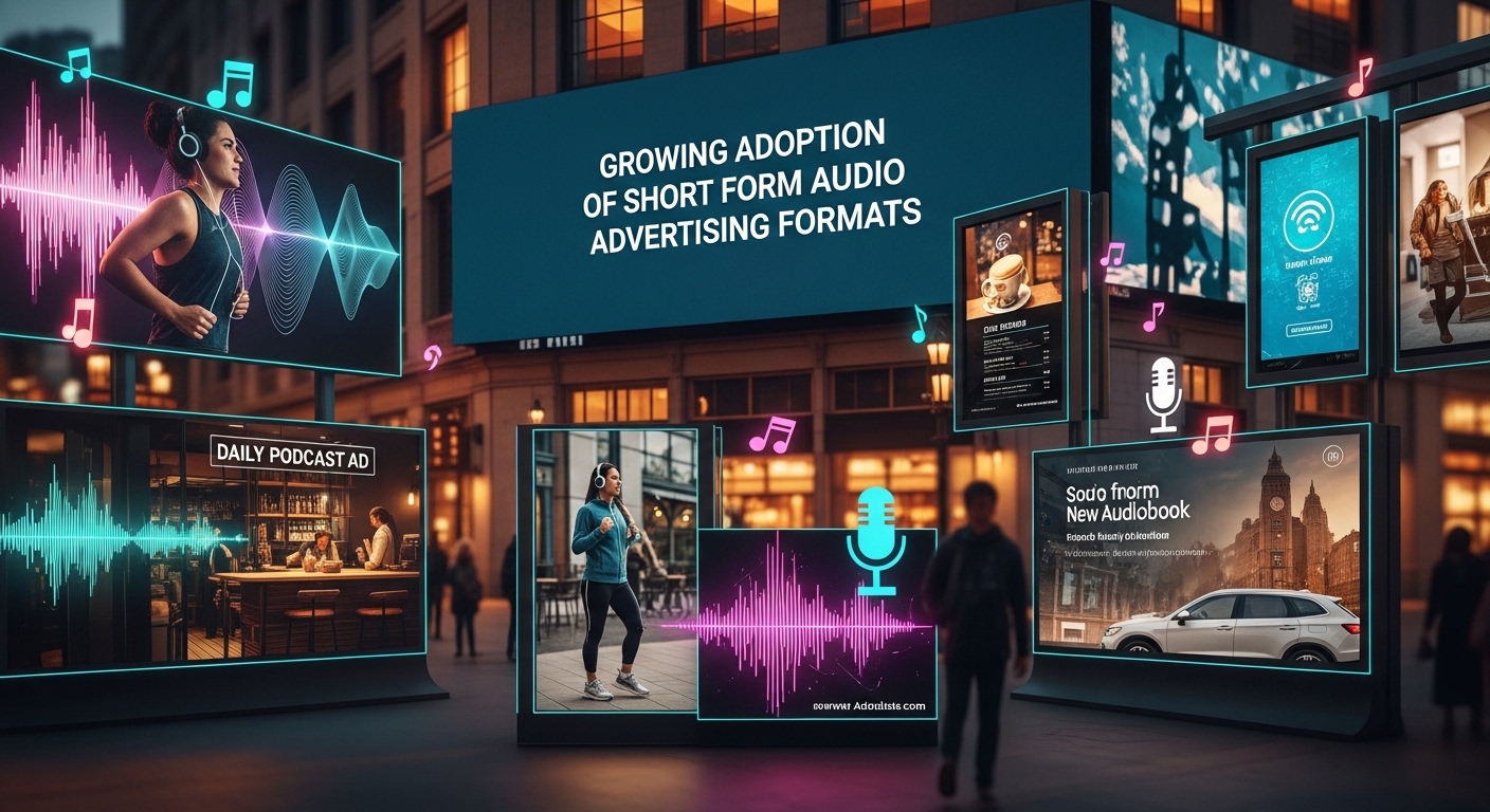 Growing Adoption of Short Form Audio Advertising Formats