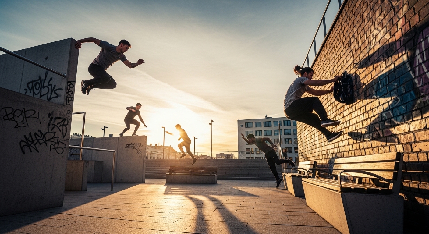 Growing Interest in Parkour Training for Urban Fitness
