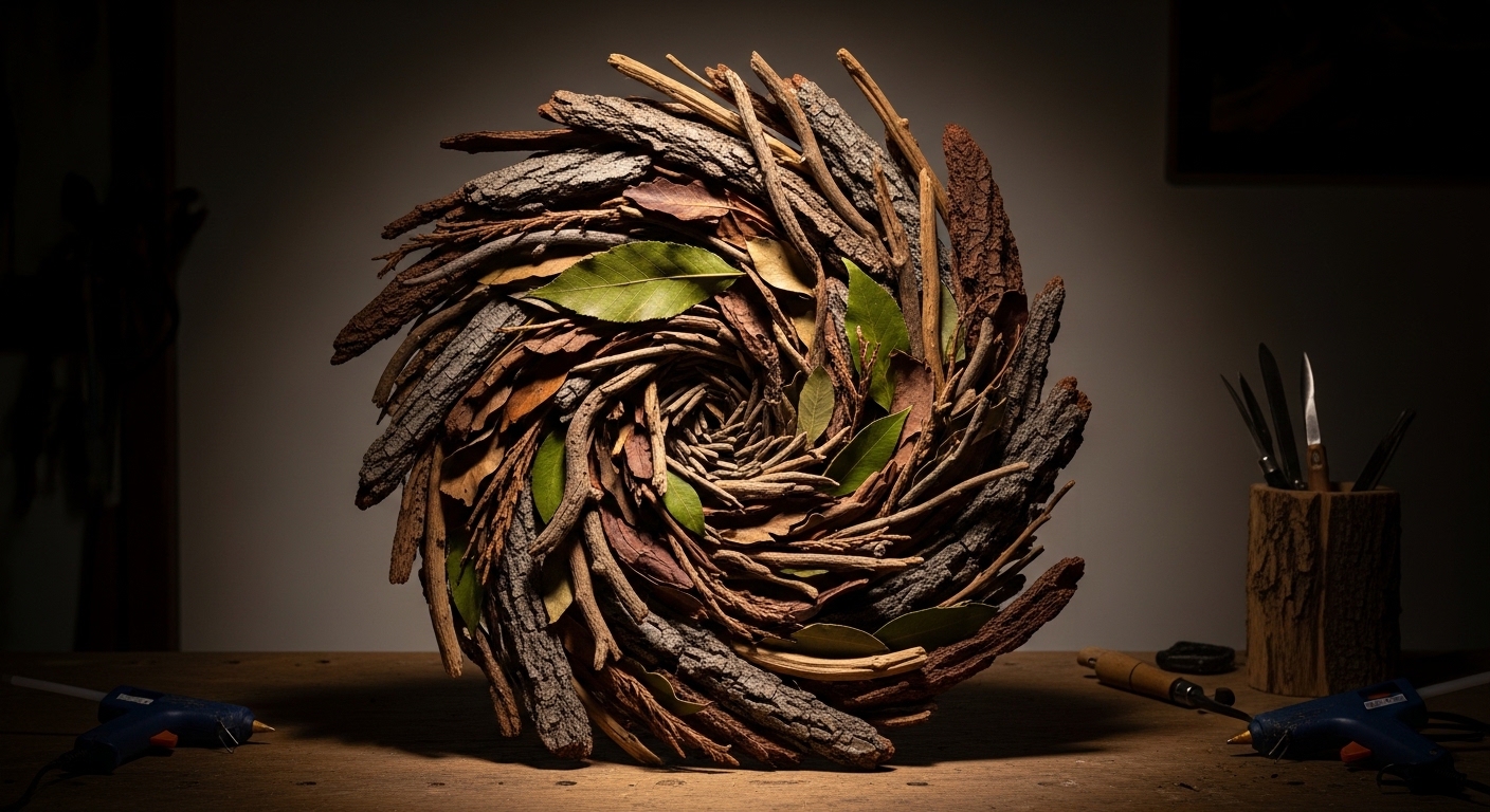 How Bark Art Uses Tree Materials for Creative Designs