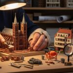 How Miniature Brick Building Creates Tiny Architectural Models