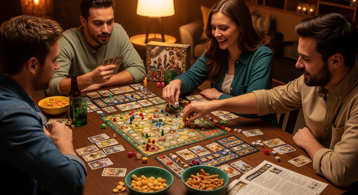 How Board Games Encourage Strategic Thinking and Social Interaction