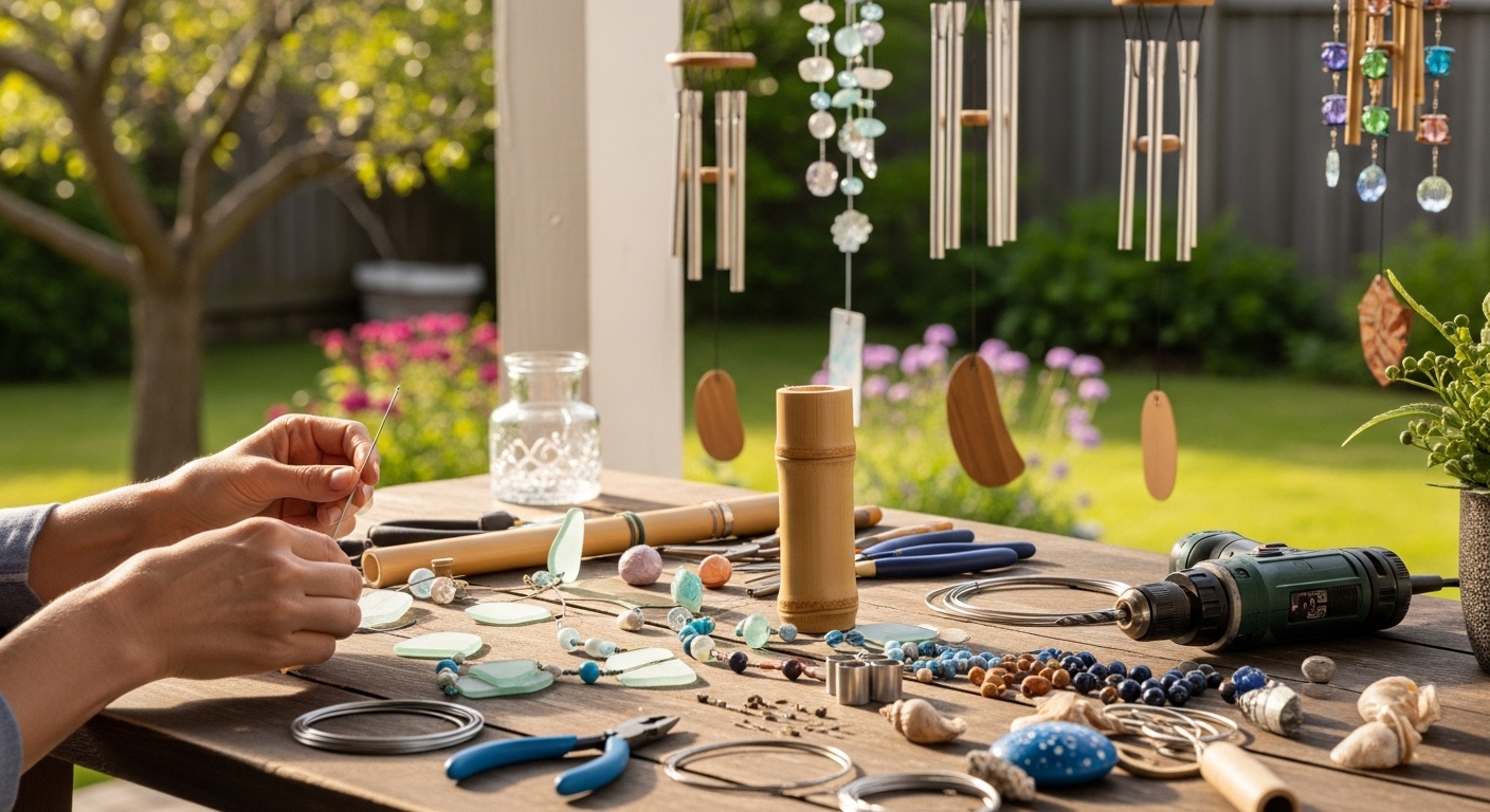Growing Popularity of Wind Chime Making as Relaxing Hobby
