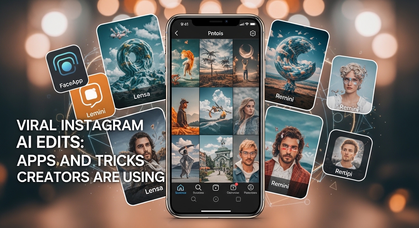 Viral Instagram AI Edits: Apps and Tricks Creators Are Using