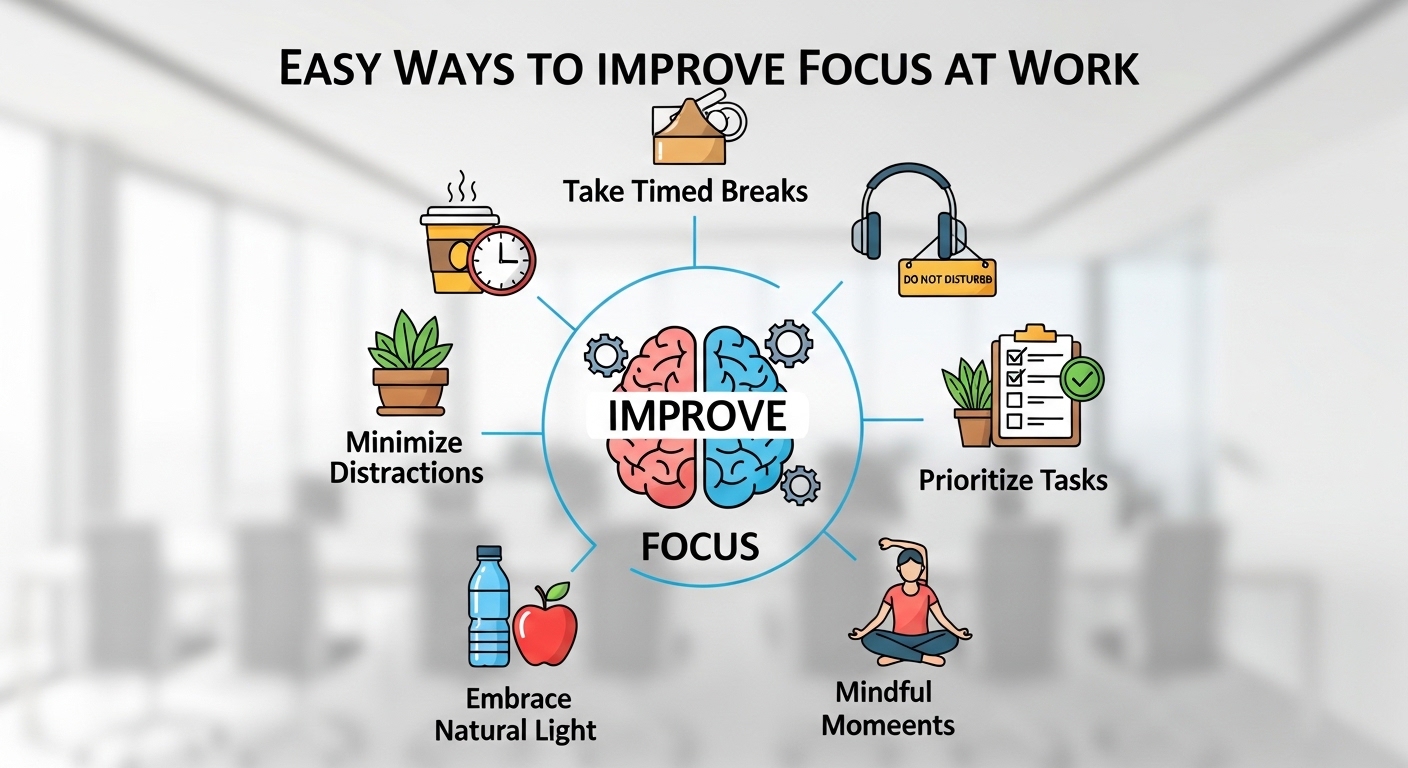 Easy Ways to Improve Focus at Work