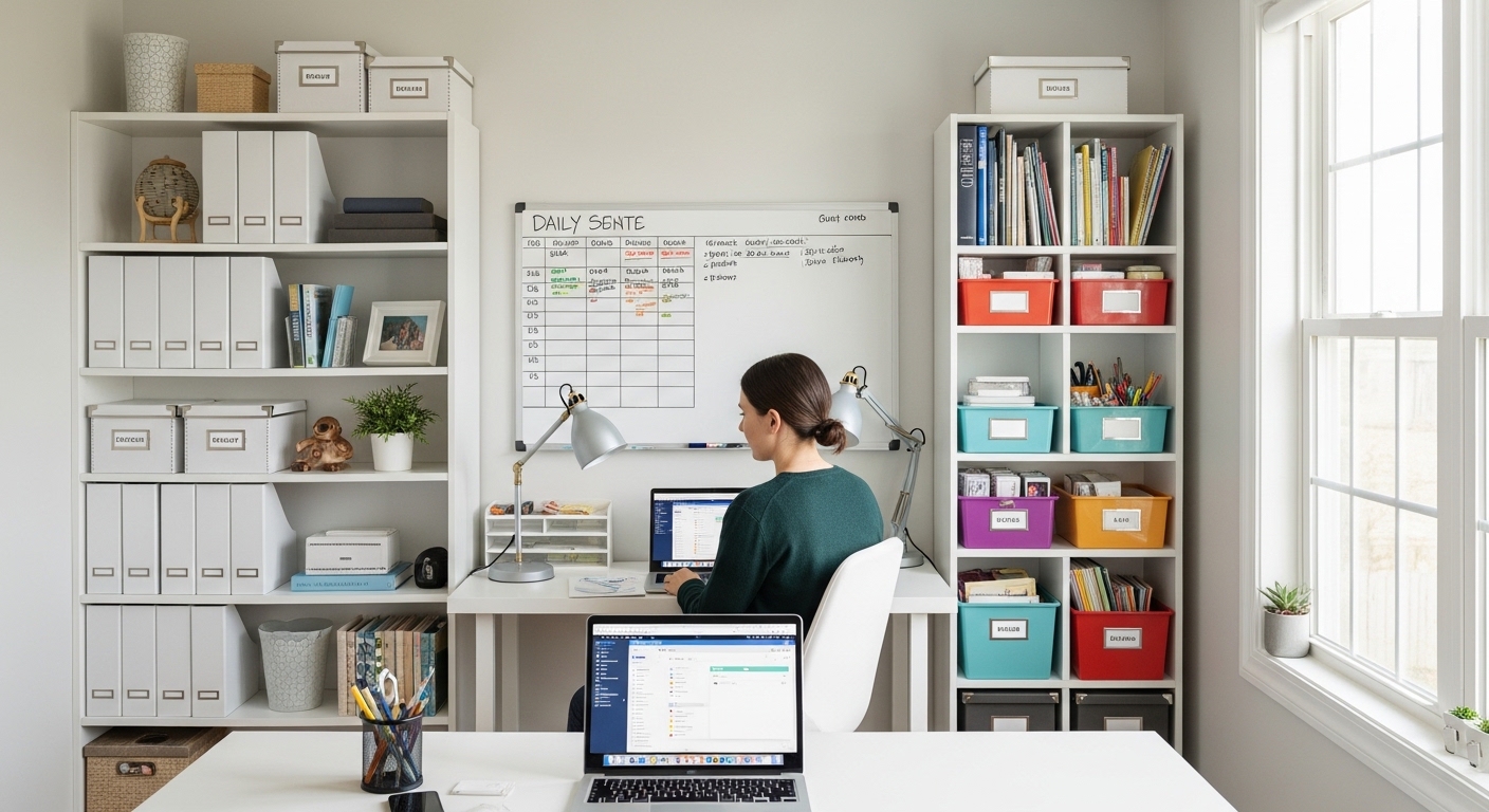 How Home Organization Systems Improve Daily Productivity and Efficiency