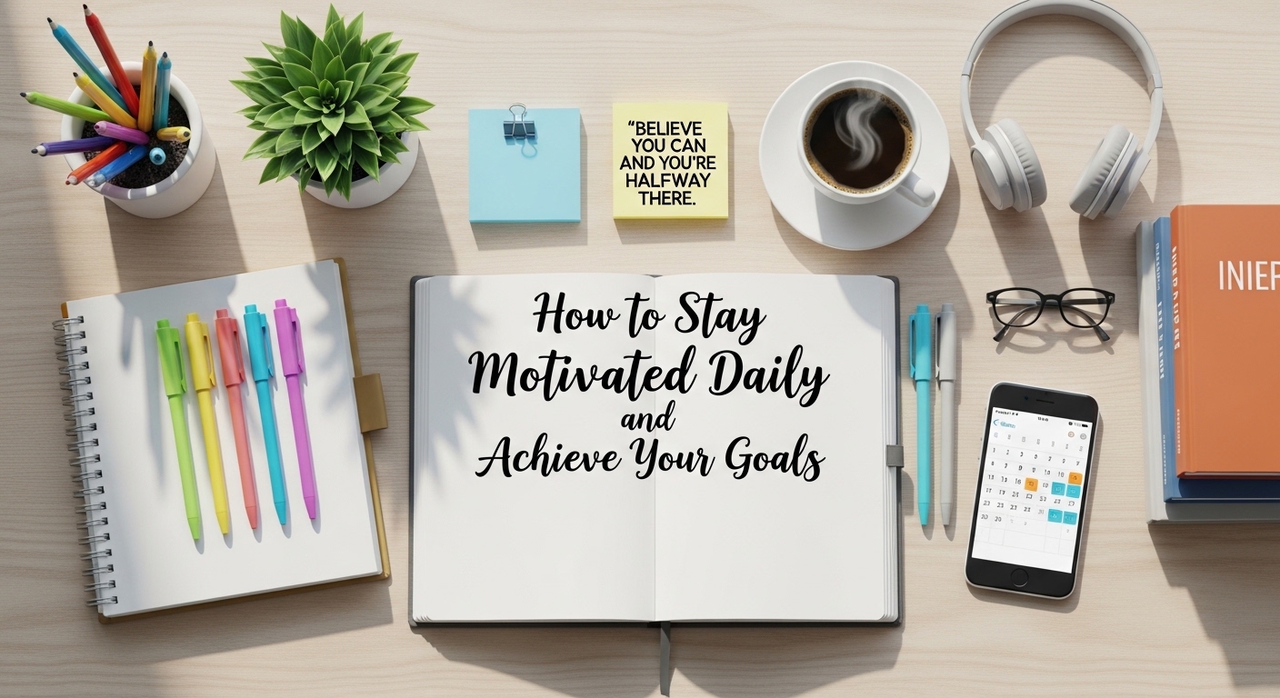 How to Stay Motivated Daily and Achieve Your Goals