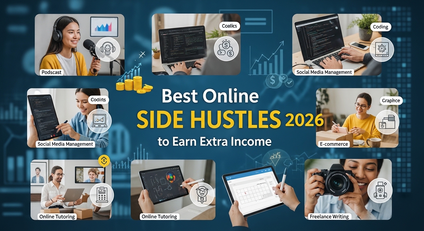 Best Online Side Hustles 2026 to Earn Extra Income