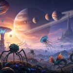 How Exoplanet Art Imagines Life Beyond Earth Creatively