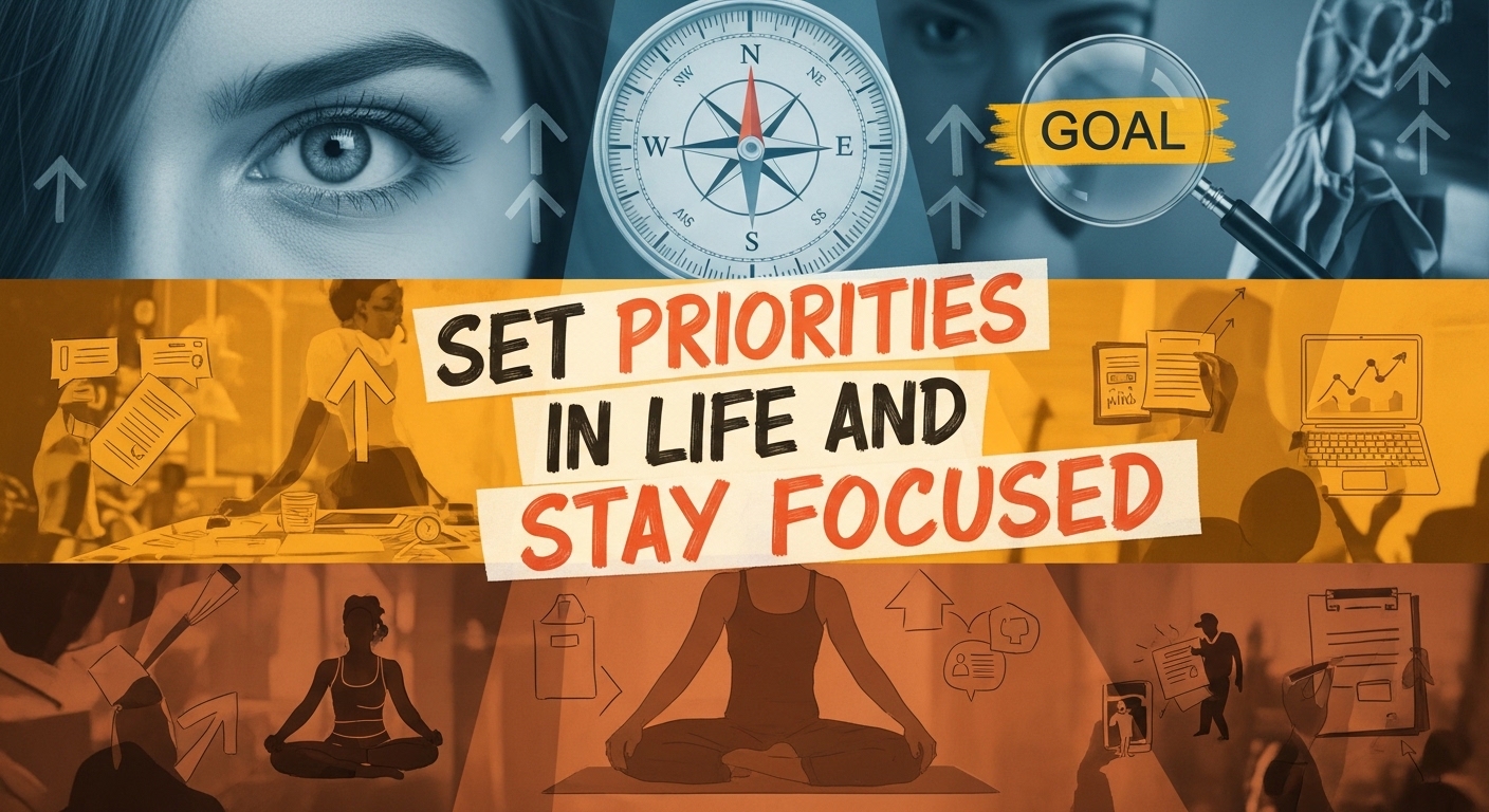 How to Set Priorities in Life and Stay Focused