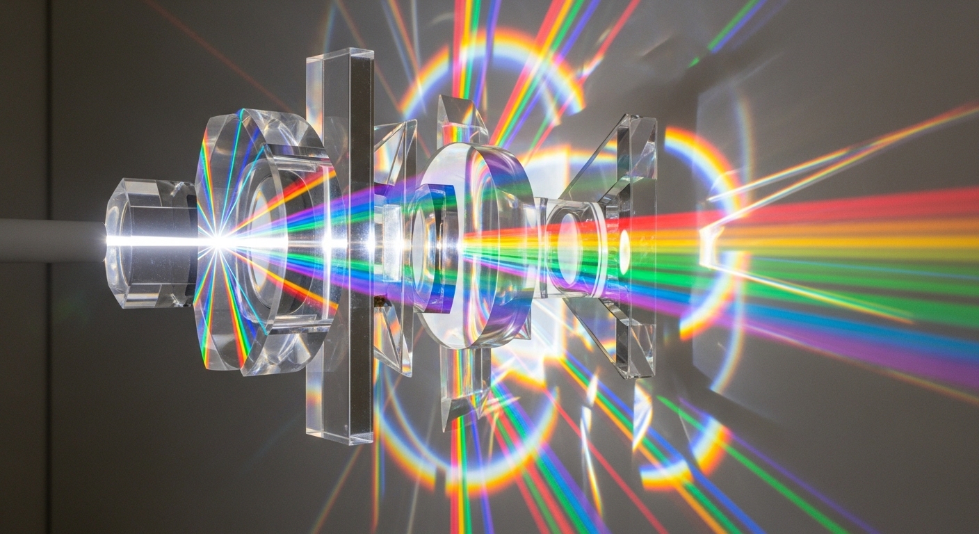 How Light Refraction Art Creates Stunning Visual Color Effects
