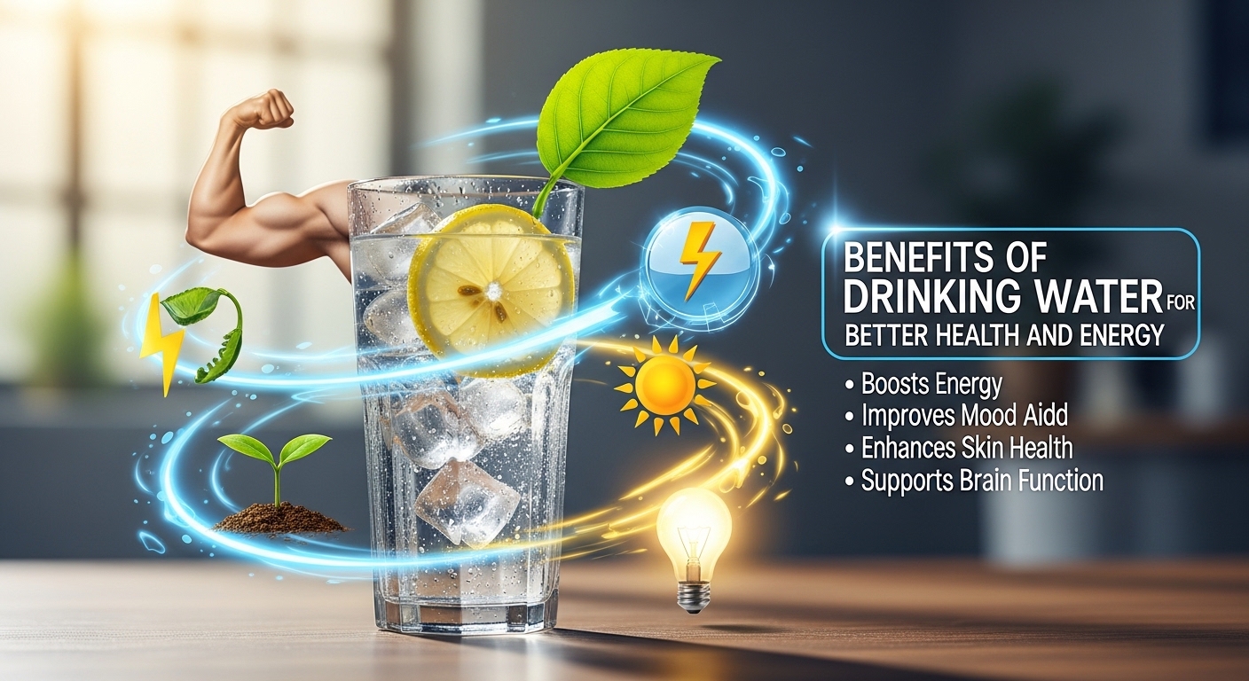Benefits of Drinking Water for Better Health and Energy