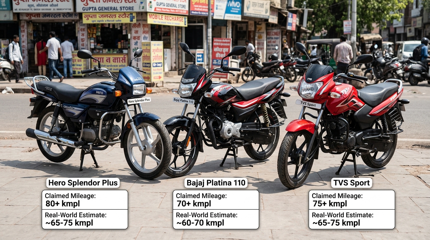 Best Mileage Bikes in India 2026 (Top Picks)