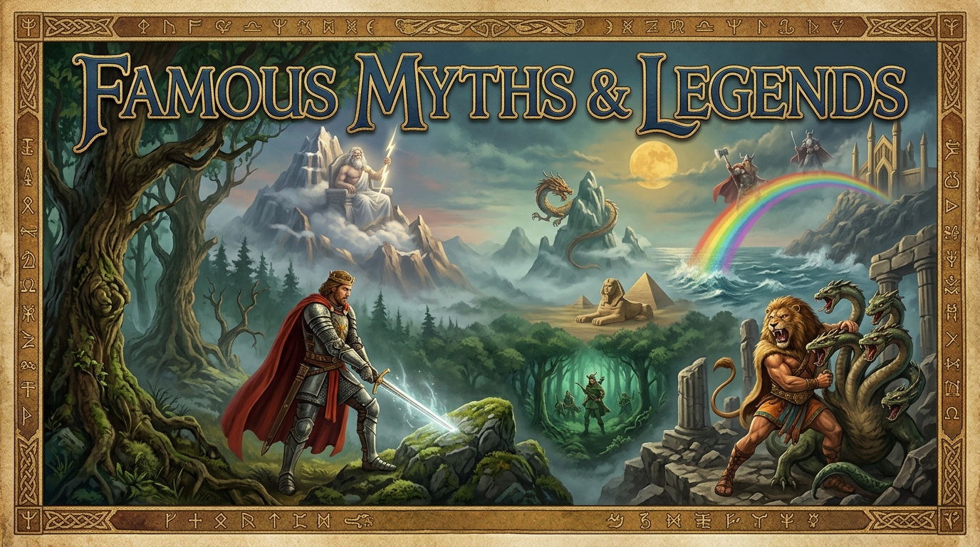 Famous Myths and Legends Around the World