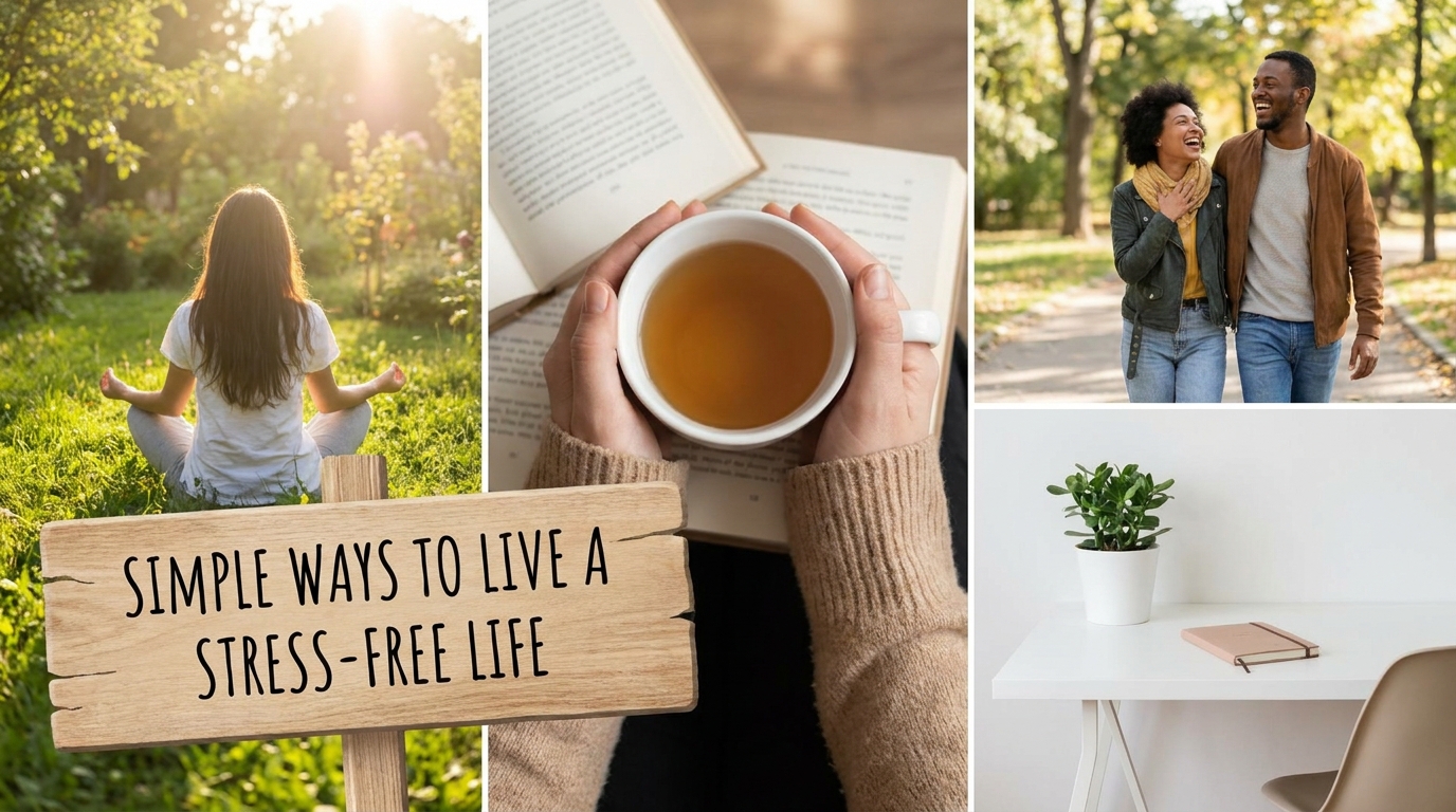 Simple Ways to Live a Stress Free Life